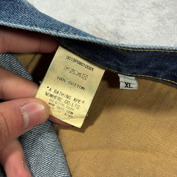 Authentic Bape 2000’s Bapesta Star Jeans 32 - Picture 5 of 6